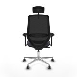 Kontorstol med hovedg�rde Mardos Piqueras y Crespo D086G2W M�rkegr� #5