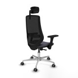 Kontorstol med hovedg�rde Mardos Piqueras y Crespo D086G2W M�rkegr� #6