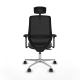 Kontorstol med hovedg�rde Mardos Piqueras y Crespo D086N2H M�rkegr� #5