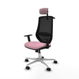 Kontorstol med hovedg�rde Mardos Piqueras y Crespo D086N2H Pink #2