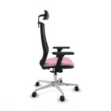 Kontorstol med hovedg�rde Mardos Piqueras y Crespo D086N2W Pink #7