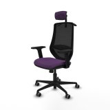 Kontorstol med hovedg�rde Mardos Piqueras y Crespo D036G2H Lilla #2