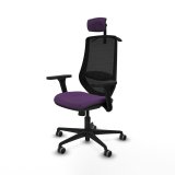 Kontorstol med hovedg�rde Mardos Piqueras y Crespo D036G2H Lilla #2