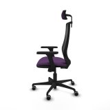 Kontorstol med hovedg�rde Mardos Piqueras y Crespo D036G2W Lilla #3