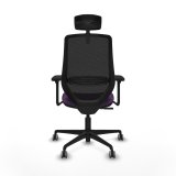 Kontorstol med hovedg�rde Mardos Piqueras y Crespo D036G2W Lilla #5