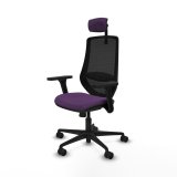 Kontorstol med hovedg�rde Mardos Piqueras y Crespo D036N2W Lilla #2