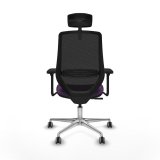 Kontorstol med hovedg�rde Mardos Piqueras y Crespo D086G2W Lilla #5