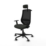 Kontorstol med hovedg�rde Mardos Piqueras y Crespo D036G2H Sort #2