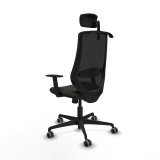 Kontorstol med hovedg�rde Mardos Piqueras y Crespo D036G2H Sort #4