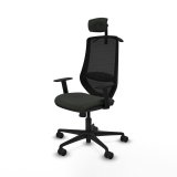 Kontorstol med hovedg�rde Mardos Piqueras y Crespo D036N2H Sort #2