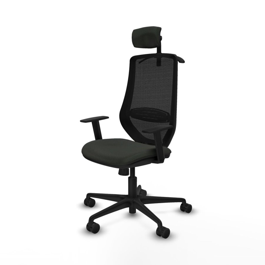 Kontorstol med hovedg�rde Mardos Piqueras y Crespo D036N2H Sort #2