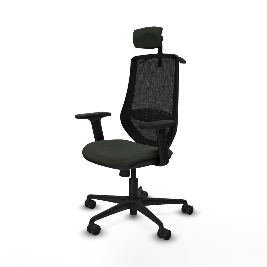 Kontorstol med hovedg�rde Mardos Piqueras y Crespo D036N2H Sort #2