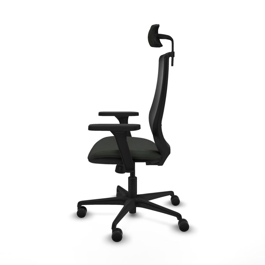 Kontorstol Piqueras y Crespo D036N2W Sort #3