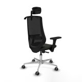 Kontorstol med hovedg�rde Mardos Piqueras y Crespo D086G2H Sort #6