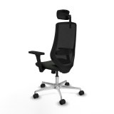 Kontorstol Piqueras y Crespo D086N2W Sort #4