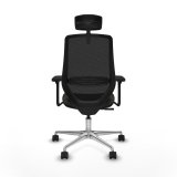 Kontorstol Piqueras y Crespo D086N2W Sort #5