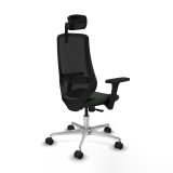 Kontorstol Piqueras y Crespo D086N2W Sort #6