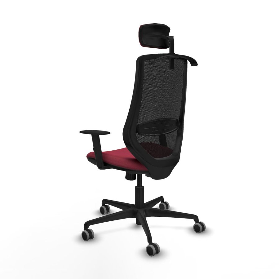 Kontorstol med hovedg�rde Mardos Piqueras y Crespo D036G2H R�dbrun #4