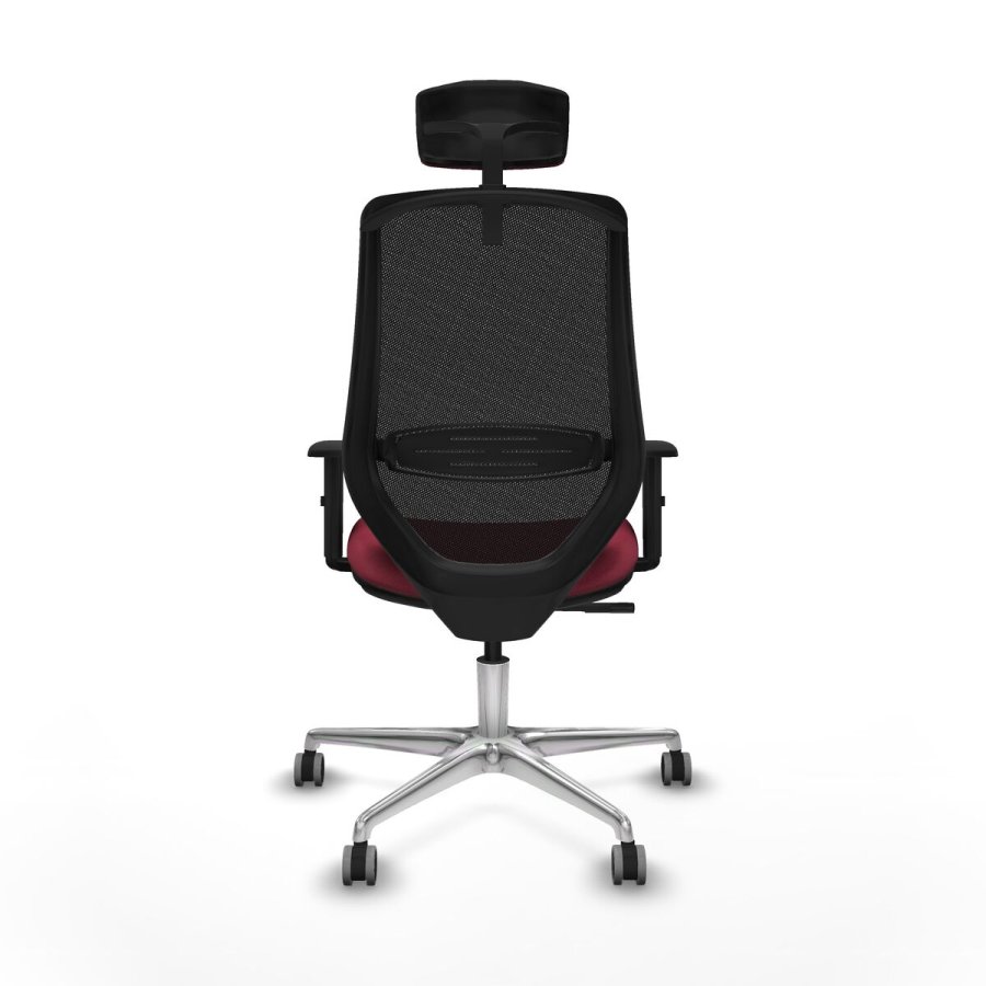 Kontorstol med hovedg�rde Mardos Piqueras y Crespo D086G2H R�dbrun #5