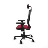 Kontorstol Piqueras y Crespo D036N2W R�dbrun #3