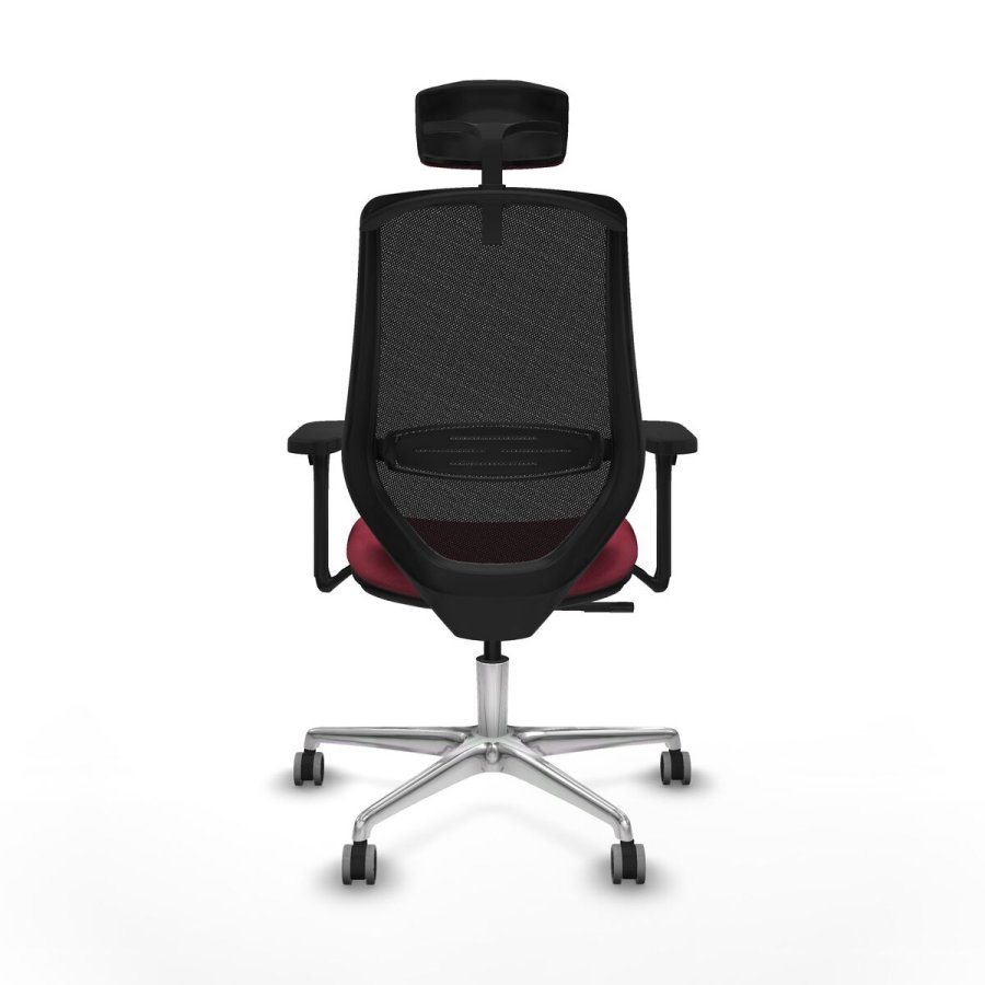 Kontorstol med hovedg�rde Mardos Piqueras y Crespo D086G2H R�dbrun #5