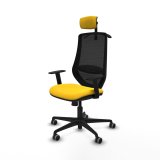 Kontorstol Piqueras y Crespo D036G2H Gul #2