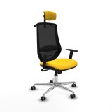 Kontorstol Piqueras y Crespo D086G2H Gul #1