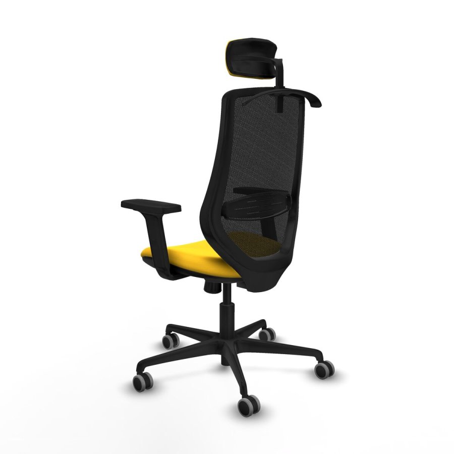 Kontorstol Piqueras y Crespo D036G2H Gul #4