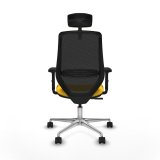 Kontorstol Piqueras y Crespo D086N2H Gul #5