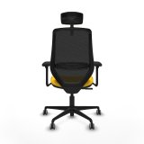 Kontorstol Piqueras y Crespo D036G2H Gul #5