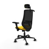 Kontorstol Piqueras y Crespo D036N2H Gul #4