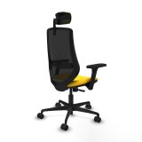 Kontorstol Piqueras y Crespo D036N2W Gul #6