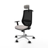 Kontorstol med hovedg�rde Mardos Piqueras y Crespo D086N2H Hvid #2