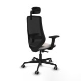 Kontorstol med hovedg�rde Piqueras y Crespo D036G2W Hvid #6