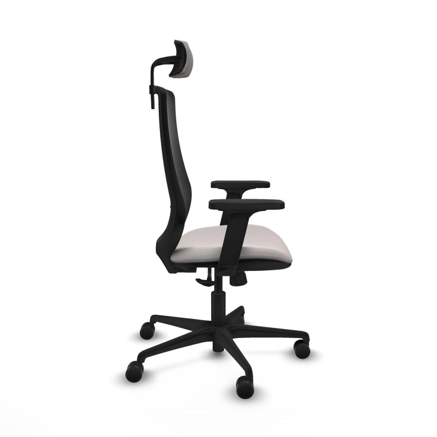 Kontorstol med hovedg�rde Piqueras y Crespo D036N2W Hvid #7