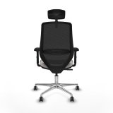 Kontorstol med hovedg�rde Piqueras y Crespo D086G2W Hvid #5