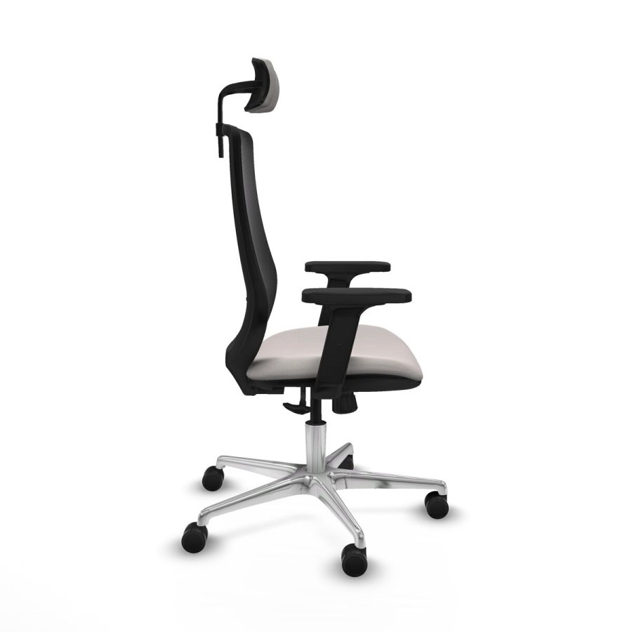 Kontorstol med hovedg�rde Piqueras y Crespo D086N2W Hvid #7