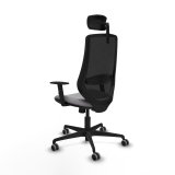 Kontorstol Piqueras y Crespo D036G2W Gr� #4