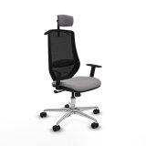 Kontorstol med hovedg�rde Mardos Piqueras y Crespo D086N2H Gr� #1