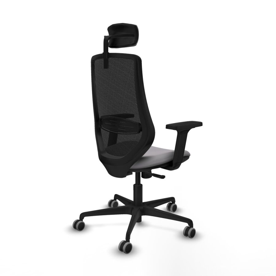 Kontorstol med hovedg�rde Piqueras y Crespo D036G2W Gr� #6