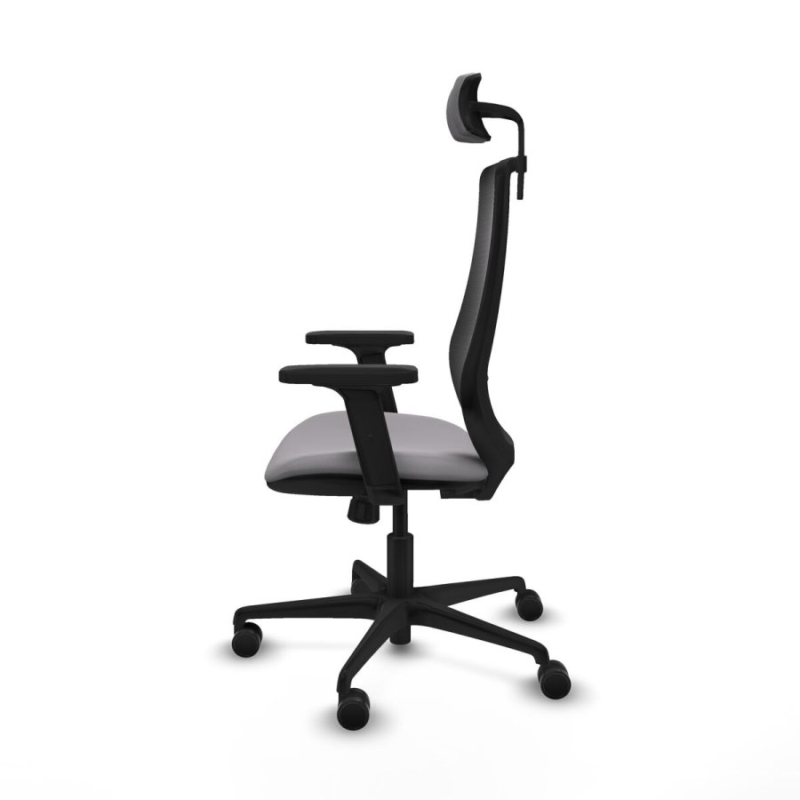 Kontorstol med hovedg�rde Piqueras y Crespo D036N2W Gr� #3