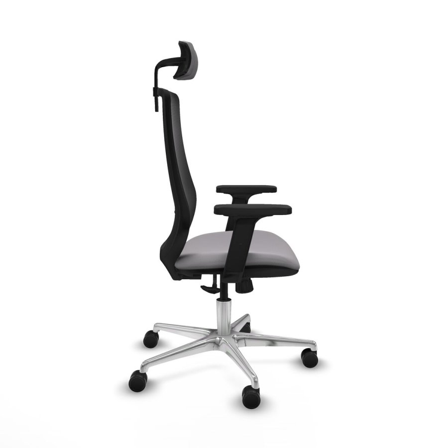 Kontorstol med hovedg�rde Piqueras y Crespo D086N2W Gr� #7