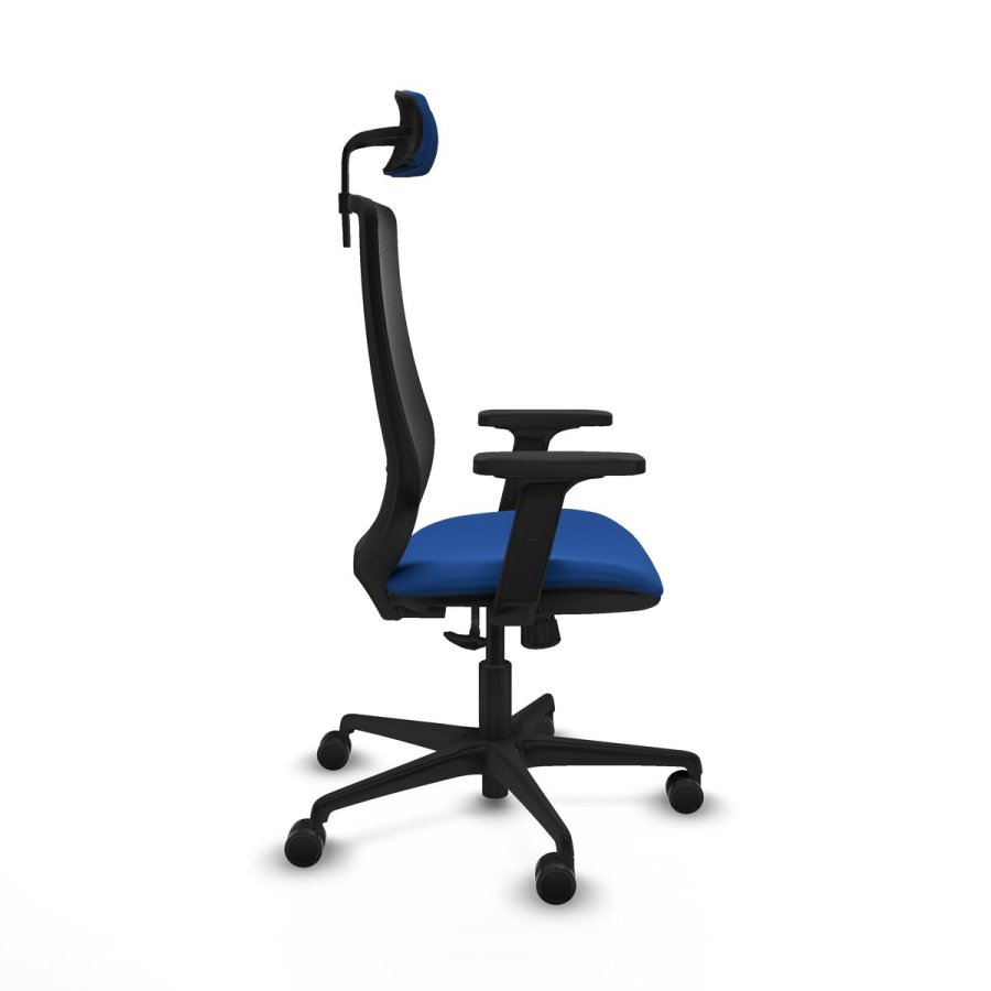 Kontorstol med hovedg�rde Piqueras y Crespo D036N2W Bl� #7