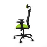 Kontorstol med hovedg�rde Piqueras y Crespo D036N2W Pistacie #5