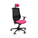 Kontorstol med hovedg�rde Mardos Piqueras y Crespo D036G2H Pink #1