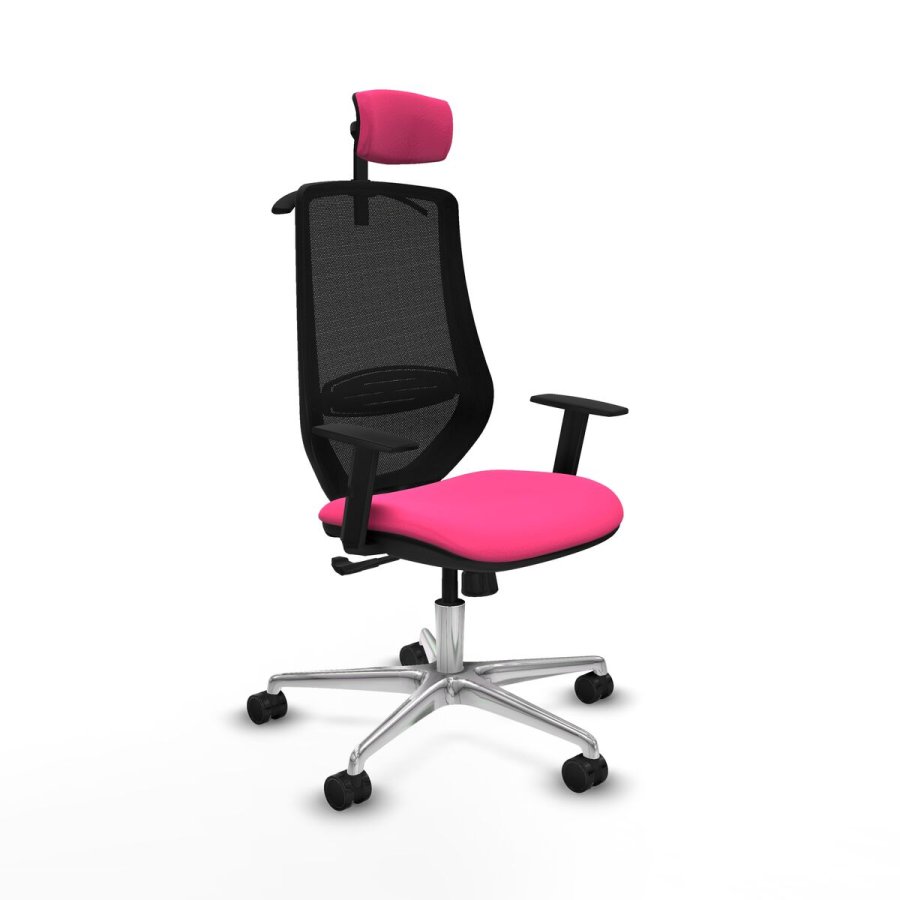 Kontorstol med hovedg�rde Mardos Piqueras y Crespo D086N2H Pink #1