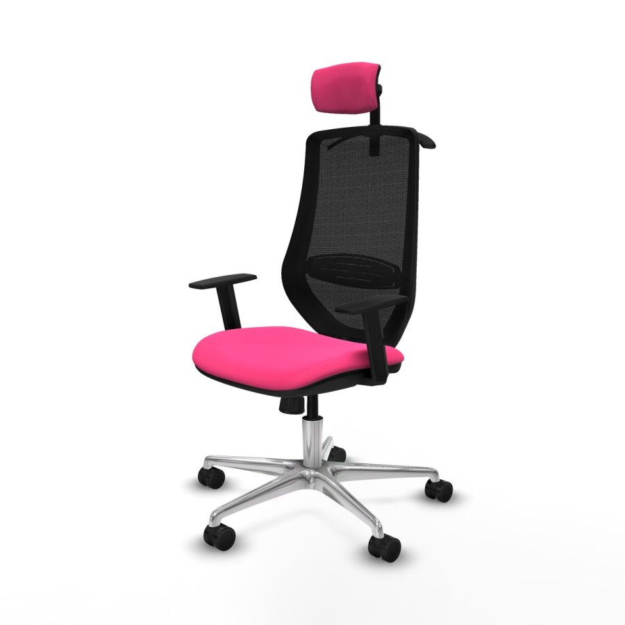 Kontorstol med hovedg�rde Mardos Piqueras y Crespo D086N2H Pink #2