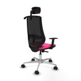 Kontorstol med hovedg�rde Mardos Piqueras y Crespo D086N2H Pink #6