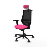 Kontorstol med hovedg�rde Mardos Piqueras y Crespo D036G2H Pink #2