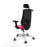 Kontorstol med hovedg�rde Mardos Piqueras y Crespo D086G2H Pink #4